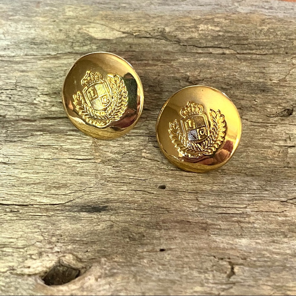 Vintage Liz Claiborne nautical earrings